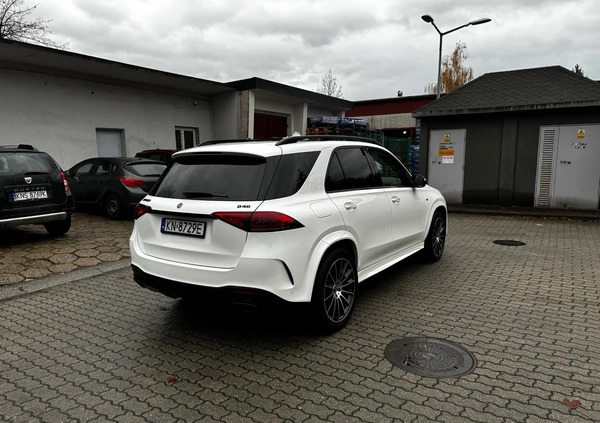 Mercedes-Benz GLE cena 377900 przebieg: 49000, rok produkcji 2020 z Krzeszowice małe 379